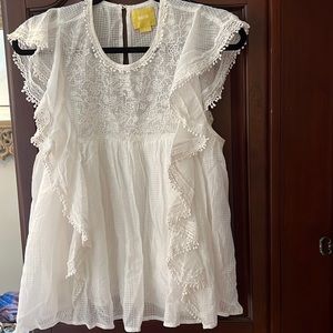 Maeve Babydoll Peasant Top